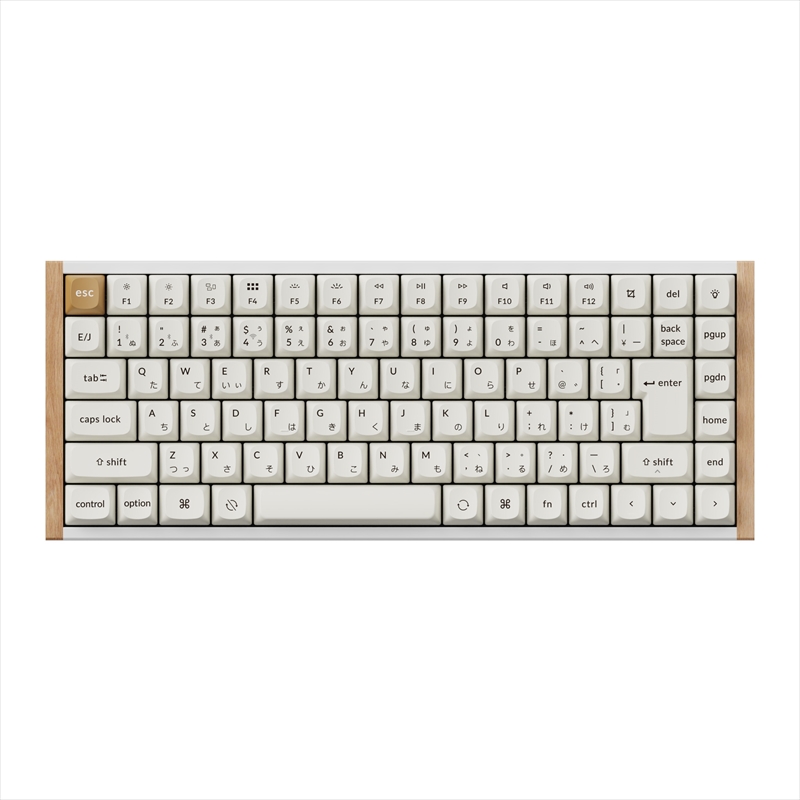 K2H-Q1-JIS K2 HE スペシャルエディション マグネットスイッチ搭載 QMKワイヤレス・カスタムメカニカルキーボード - RGB - JIS配列（テンキーレス）- ホワイト / Gateron ダブルレール・マグネティックスイッチ Nebula（ホットスワップ）