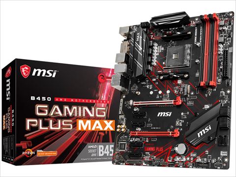 B450 GAMING PLUS MAX 各サイトで併売につき売切れのさいはご容赦願います。
