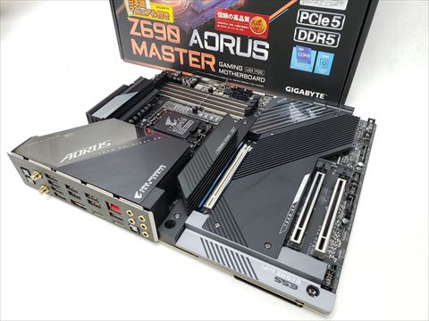 Z690 AORUS MASTER 各サイトで併売につき売切れのさいはご容赦願います。