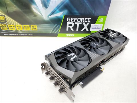 ZTRTX3080AMPHOLO-10GBGDR6/ZT-A30800F-10P ZOTAC GAMING GeForce RTX 3080 AMP Holo 各サイトで併売につき売切れのさいはご容赦願います。