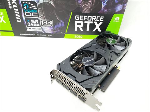 GG-RTX3060-E12GB/OC/DF 各サイトで併売につき売切れのさいはご容赦願います。