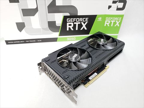 GeForce RTX 3050 Dual 8GB /NE63050019P1-190AD 各サイトで併売につき売切れのさいはご容赦願います。