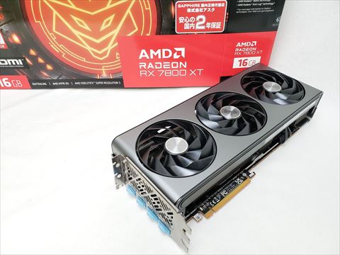 SAP-NITRORX7800XTOC16GB/11330-01-20G SAPPHIRE NITRO+ Radeon RX 7800 XT GAMING OC 16GB GDDR6 各サイトで併売につき売切れのさいはご容赦願います。