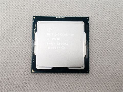 Core i9-9900K バルク (3.60GHz/ターボブースト時5.00GHz/8-core 16-thread/Total Cache 16MB/TDP95W) 各サイトで併売につき売切れのさいはご容赦願います。