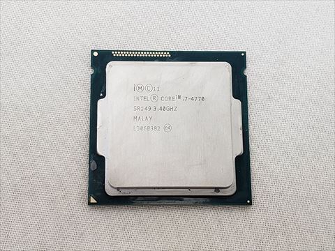 Core i7-4770 バルク (3.40GHz/ターボブースト時3.90GHz/4-core 8-thread/L2=256kB x4 L3=8MB/TDP84W) 各サイトで併売につき売切れのさいはご容赦願います。