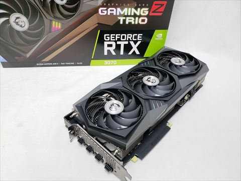 GeForce RTX 3070 GAMING Z TRIO 8G LHR 各サイトで併売につき売切れのさいはご容赦願います。