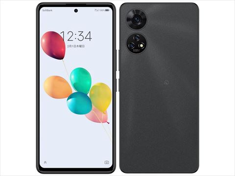 A303ZT ブラック /あんしんファミリースマホ 【Softbank SIMFREE】 各サイトで併売につき売切れのさいはご容赦願います。