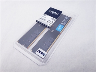 CT2K32G52C42U5 [DDR5 PC5-41600 32GB 2枚組] 各サイトで併売につき売切れのさいはご容赦願います。