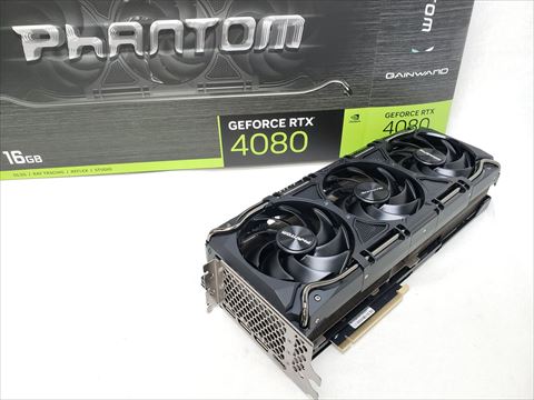 [保証確認] NED4080019T2-1030P-G GAINWARD GeForce RTX4080 PHANTOM 16GB GDDR6X 256bit 3-DP HDMI 各サイトで併売につき売切れのさいはご容赦願います。