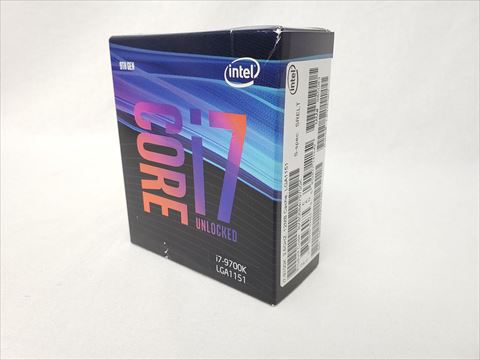 Core i7-9700K BOX (3.60GHz/ターボブースト時4.90GHz/8-core 8-thread/Total Cache 12MB/TDP95W/UHD Graphics 630) 各サイトで併売につき売切れのさいはご容赦願います。