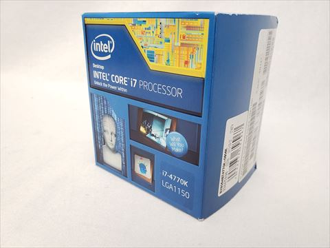 Core i7-4770K BOX (3.50GHz/ターボブースト時3.90GHz/4-core 8-thread/L2=256kB x4 L3=8MB/TDP84W) 各サイトで併売につき売切れのさいはご容赦願います。