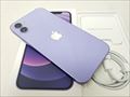 iPhone12 128GB パープル /MJNJ3J/A 【国内版 SIMFREE】 各サイトで併売につき売切れのさいはご容赦願います。