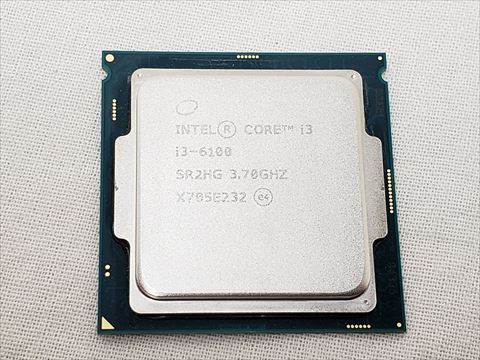 Core i3-6100 バルク (3.70GHz/ターボブーストなし/2-core 4-thread/Total Cache 4MB/TDP51W/HD Graphics 530) 各サイトで併売につき売切れのさいはご容赦願います。