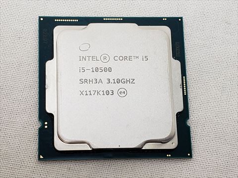 Core i5-10500 バルク (3.1GHz/Turbo Boost 4.5GHz/6-core 12-thread/Total Cache 12MB/TDP65W) 各サイトで併売につき売切れのさいはご容赦願います。