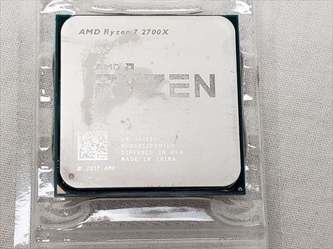 Ryzen 7 2700X バルク (8-core 16-thread/3.7GHz/4.3GHz/Total Cache 20MB/TDP105W) 各サイトで併売につき売切れのさいはご容赦願います。