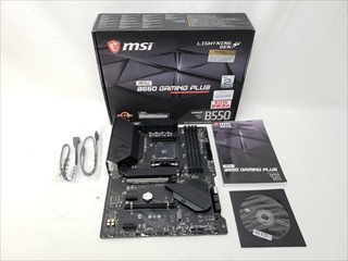 MPG B550 GAMING PLUS 各サイトで併売につき売切れのさいはご容赦願います。