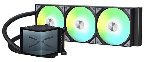 L-P360A-AS3M-G1K TRYX PANORAMA 360mm AIO Liquid Cooler ARGB Black 