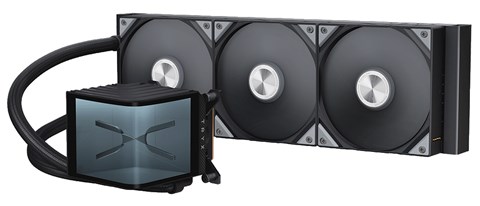 L-P360N-DS3M-G1K TRYX PANORAMA 360mm AIO Liquid Cooler Black 