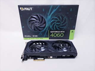 NE64060019P1-1070D (GeForce RTX 4060 Dual V1 8GB) 各サイトで併売につき売切れのさいはご容赦願います。