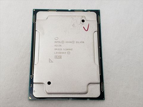 【返品不可】 Xeon Silver 4215R バルク 各サイトで併売につき売切れのさいはご容赦願います。
