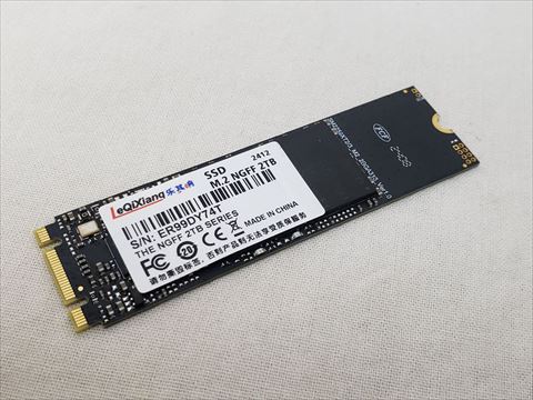 M.2 SATA SSD 2TB 各サイトで併売につき売切れのさいはご容赦願います。