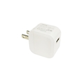 R-ML-ACUS1P21WH 2.1A USB-A×1 収納式スイングプラグ採用 ホワイト