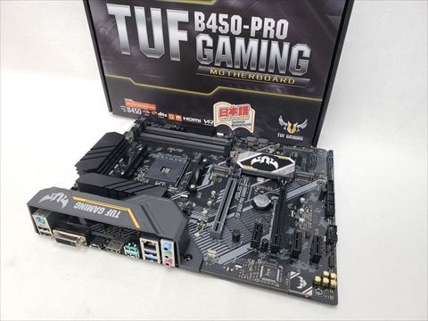 TUF B450-PRO GAMING 各サイトで併売につき売切れのさいはご容赦願います。