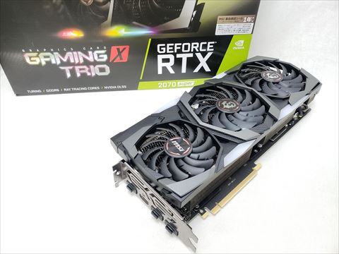 GeForce RTX 2070 SUPER GAMING X TRIO 各サイトで併売につき売切れのさいはご容赦願います。