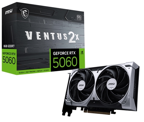 GeForce RTX 5060 8G VENTUS 2X OC
