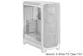 Meshify 3 White TG Clear Tint (FD-C-MES3A-04)