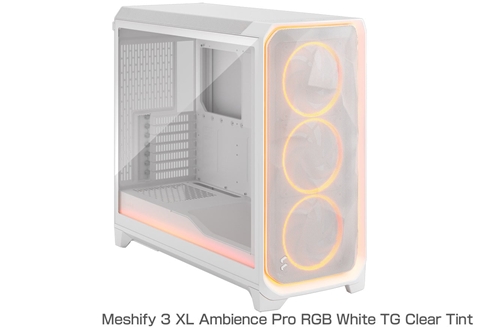 Meshify 3 XL Ambience Pro RGB White TG Clear Tint (FD-C-MES3X-05)