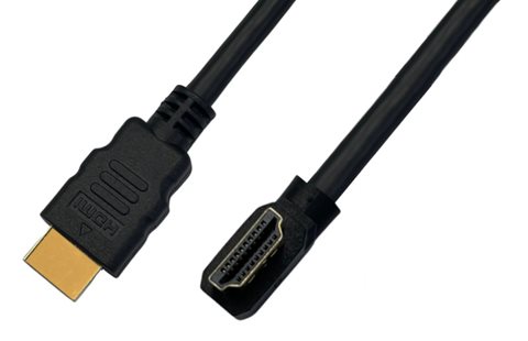 LDC-18LH20L HDMI Ver2.0　L型ケーブル 2m Lタイプ(左向き)