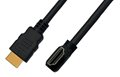 LDC-18LH20L HDMI Ver2.0　L型ケーブル 2m Lタイプ(左向き)