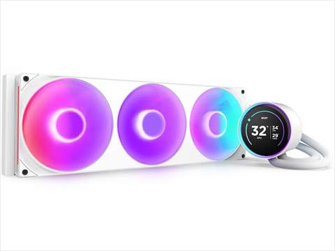 KRAKEN ELITE 420 RGB（2024) WHITE RL-KR42E-W2 