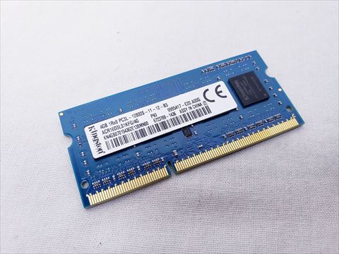 204Pin 1600(PC3L-12800) 4GB DDR3L S.O.DIMM 各サイトで併売につき売切れのさいはご容赦願います。