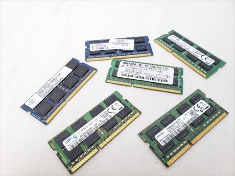 204Pin 1600(PC3L-12800) 8GB DDR3L S.O.DIMM 各サイトで併売につき売切れのさいはご容赦願います。