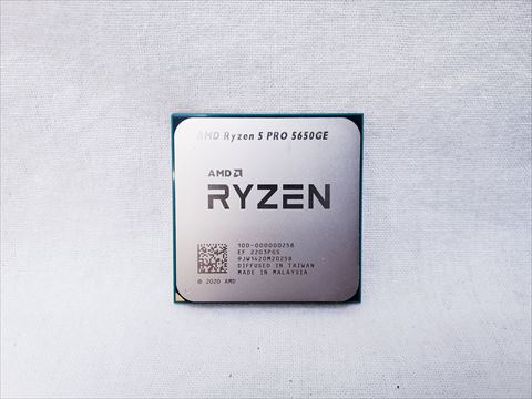 Ryzen 5 PRO 5650GE バルク (6C12T/3.4GHz（4.4）/35W/L2 + L3 Cache 19MB/Radeon Graphics 7) 各サイトで併売につき売切れのさいはご容赦願います。