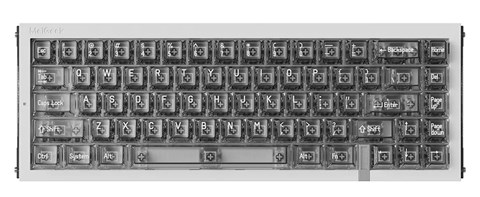 MelGeek REAL67 Calcium (Transparent Grey) REAL67-G-0209