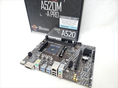 A520M-A PRO 各サイトで併売につき売切れのさいはご容赦願います。