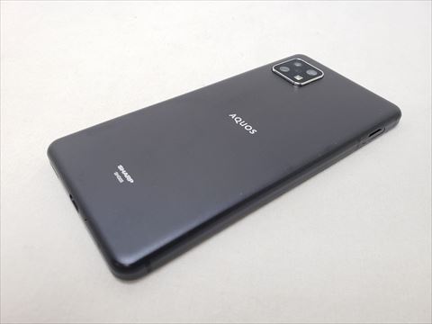 SHG03 ブラック /AQUOS sense5G 【SIMロック解除品】 各サイトで併売につき売切れのさいはご容赦願います。