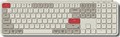 B6P-K13-US Keychron B6 Pro ウルトラスリム ワイヤレスキーボード - US配列（テンキー付 / 100%フルサイズ） / シザースイッチ（本体カラー：レトロレッド）