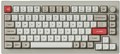 V1M-R4-US V1 Max QMK/VIA ワイヤレス カスタム・メカニカルキーボード - RGB - US配列（テンキーレス）- レトロカラー / Gateron Jupiter スイッチ（ホットスワップ）バナナ軸