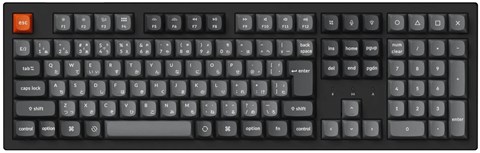 K10M-G1-JIS K10 Max QMK ワイヤレスカスタム・メカニカルキーボード - WHITE LED - JIS配列（テンキー付 / フルサイズ） / Keychron Super スイッチ（ホットスワップ）赤軸 / PBTダブルショットキーキャップ