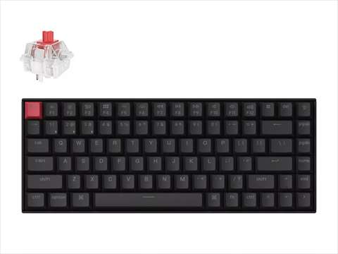 K2X-A1-US K2 Version 3 QMK ワイヤレスカスタム・メカニカルキーボード - WHITE LED - US配列  / Keychron Superスイッチ赤軸