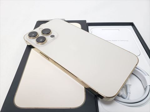 iPhone13 Pro 256GB ゴールド /MLUQ3J/A 【au SIMFREE】 各サイトで併売につき売切れのさいはご容赦願います。