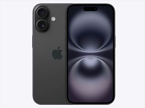 iPhone16 128GB ブラック /MYDQ3J/A 【国内版 SIMFREE】 各サイトで併売につき売切れのさいはご容赦願います。
