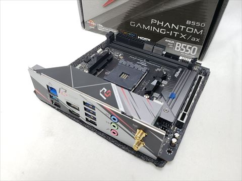 B550 Phantom Gaming-ITX/ax 各サイトで併売につき売切れのさいはご容赦願います。