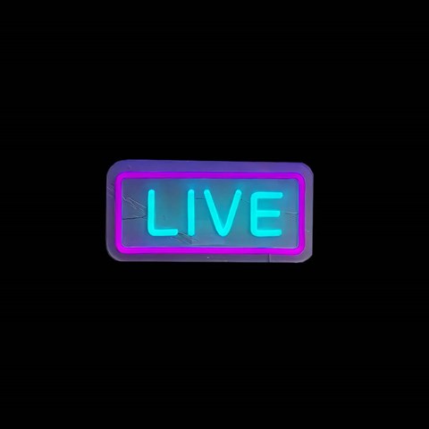 MS-UNEON-LI USBネオンサインライト（LIVE）