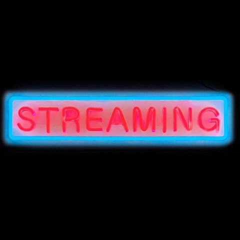 MS-UNEON-STR USBネオンサインライト（STREAMING）
