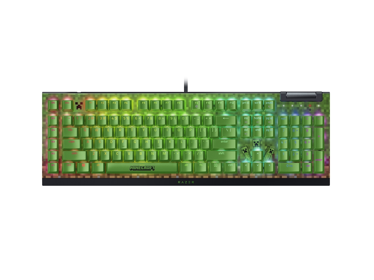 BlackWidow V4 X Minecraft Edition RZ03-04704100-R3M1 6月27日発売